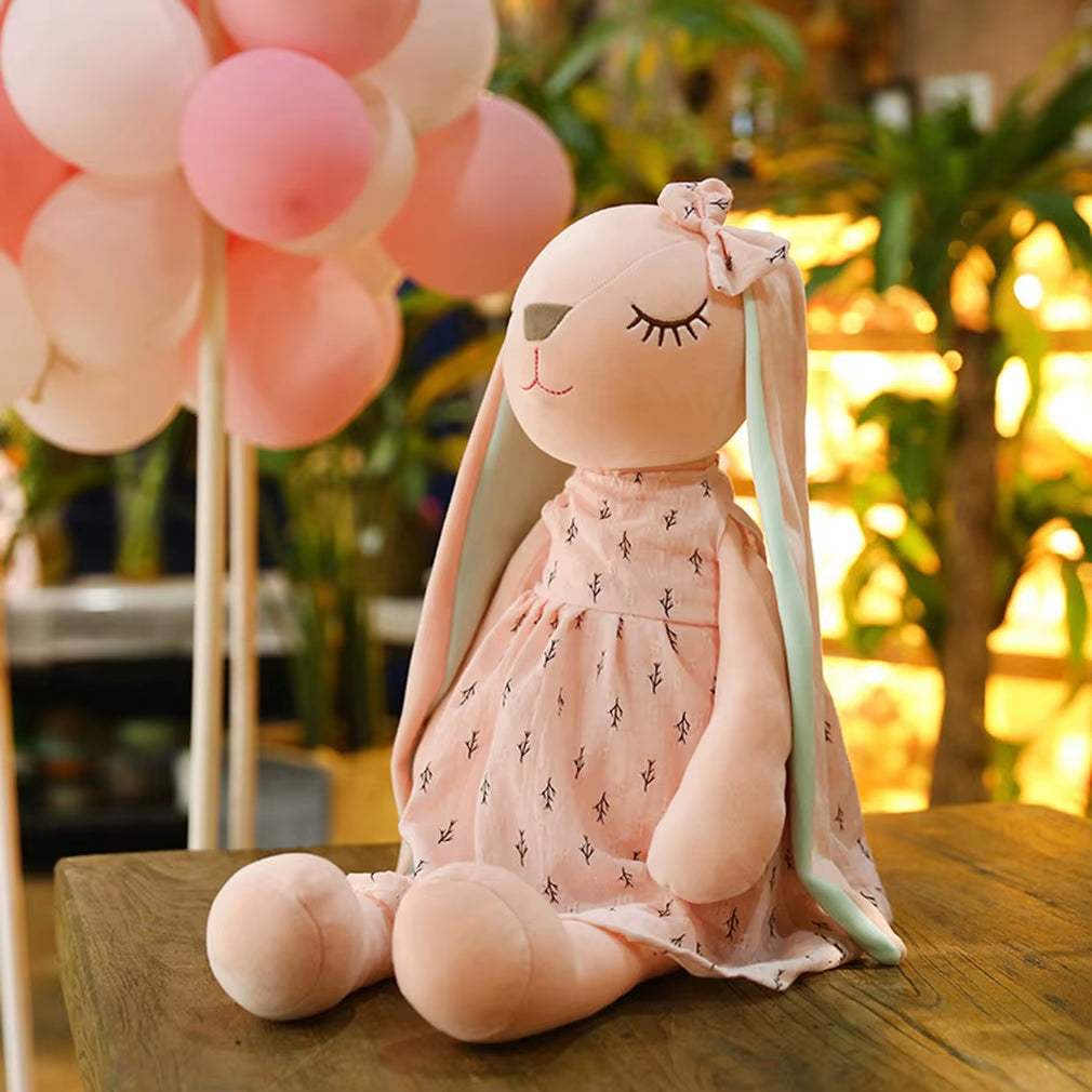 35Cm/14Inch Cute Bunny by Soothing Rabbit Doll Sleeping Doll, Stuffed Animals Kids Plushie Doll Toy