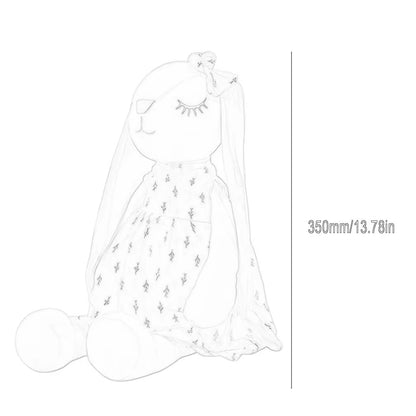 35Cm/14Inch Cute Bunny by Soothing Rabbit Doll Sleeping Doll, Stuffed Animals Kids Plushie Doll Toy
